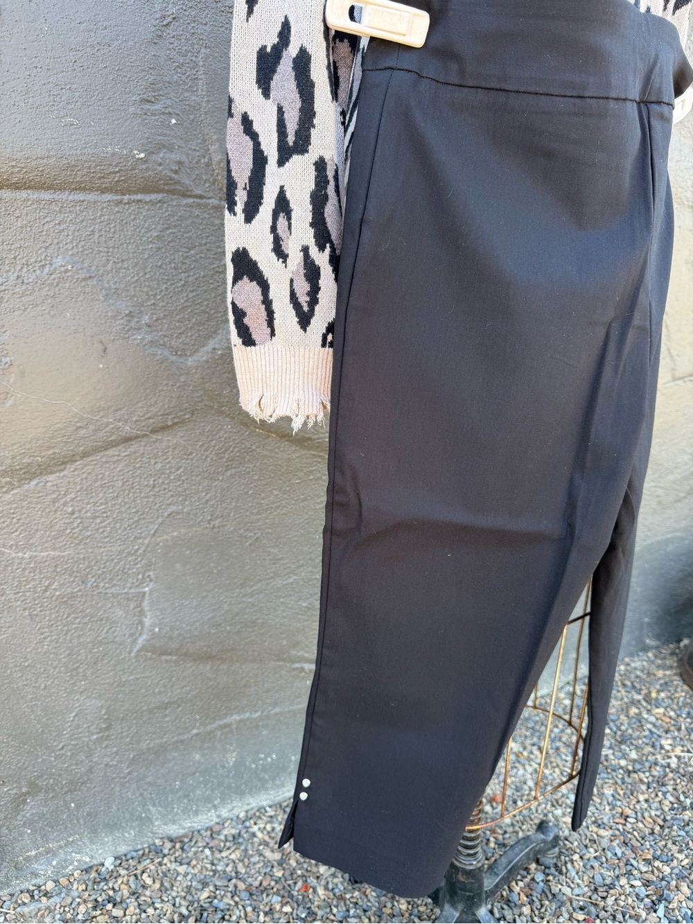 Counterparts Black Stretch Capri Pants